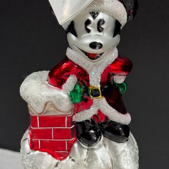 Christopher Radko 1997 Disney Rooftop Mickey Ornament 97-DIS-32 Vintage - Picture 3 of 11